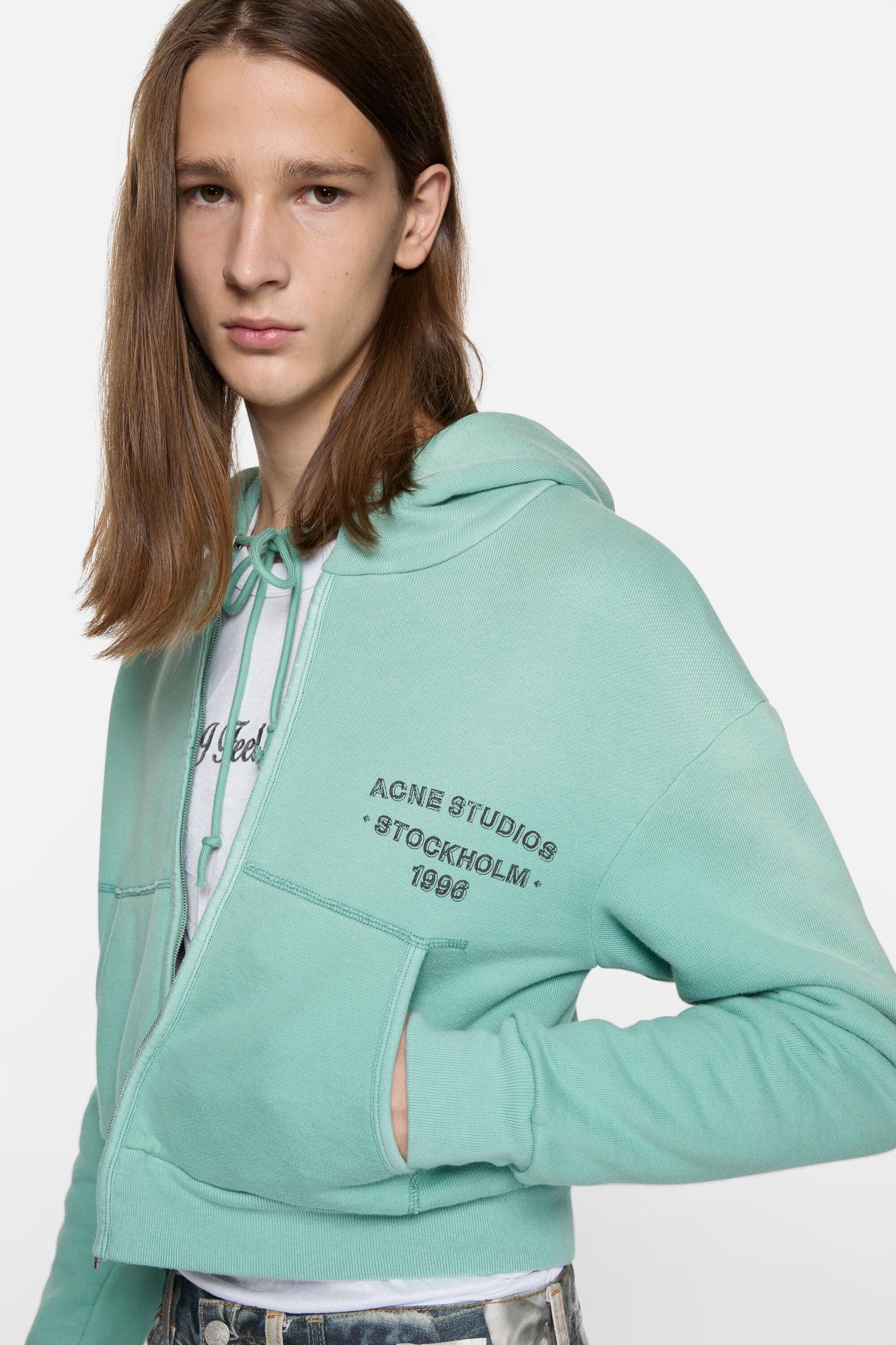 Sprayed zip hoodie Product Image