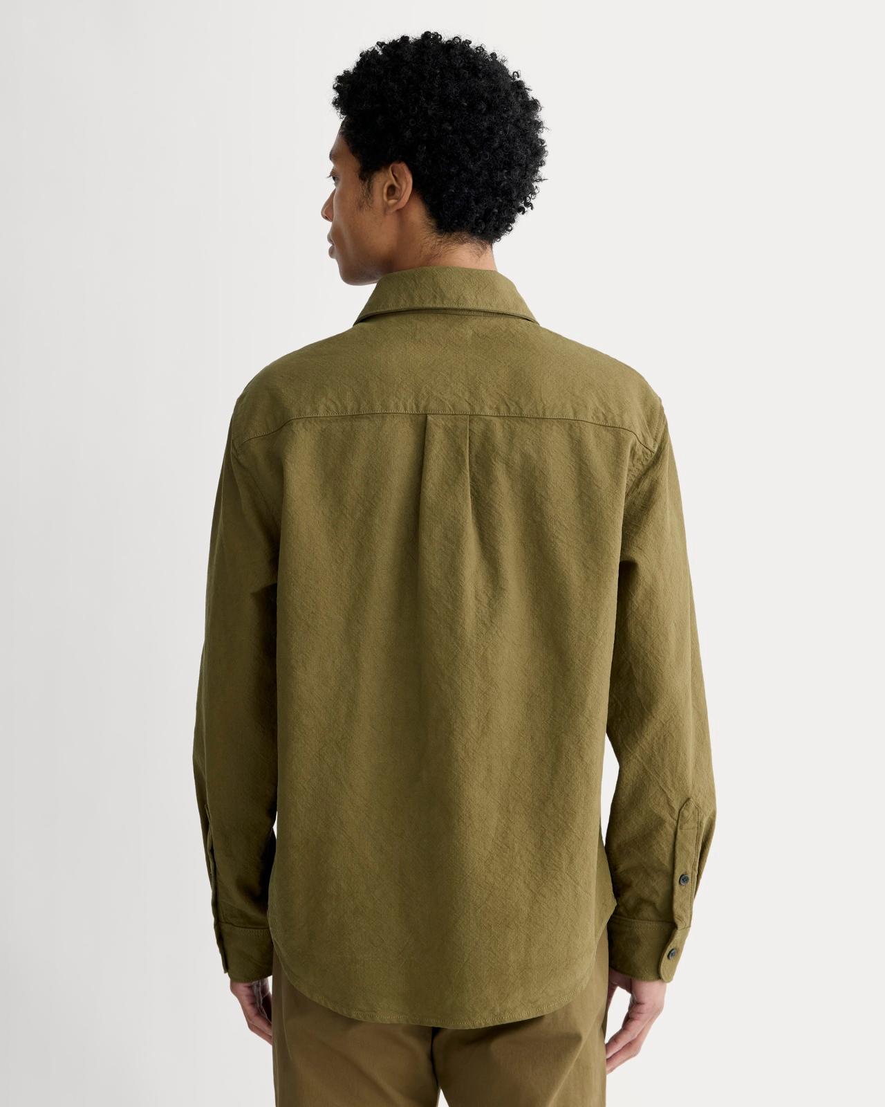 Mens Canvas Organic Cotton Overshirt Sweater by Everlane Product Image