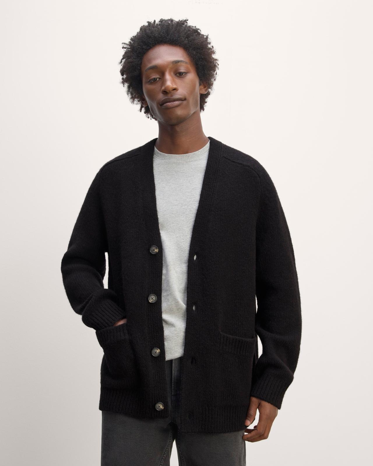 Mens Cloud Relaxed Cardigan by Everlane Product Image