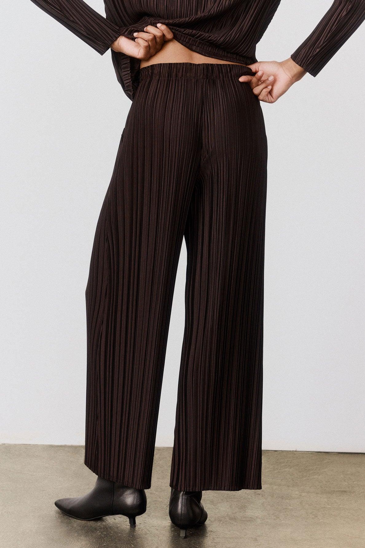 Relaxed Pleated Pants Product Image