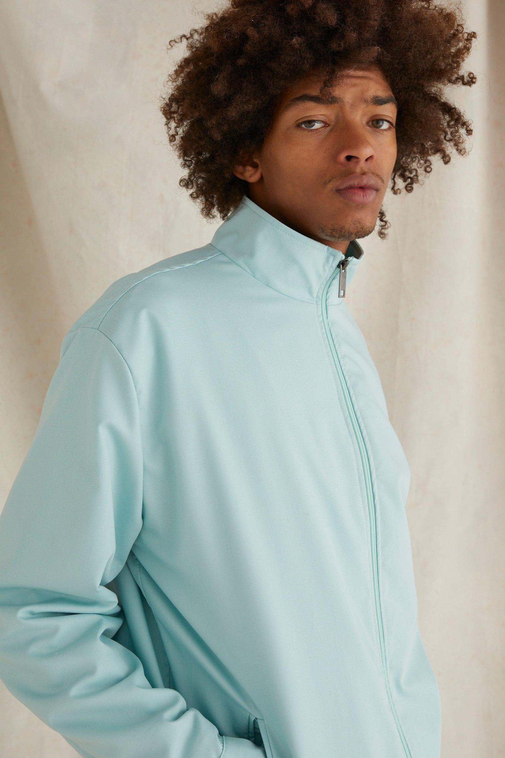 Oversized Funnel Neck Tailored Jacket | boohooMAN USA Product Image