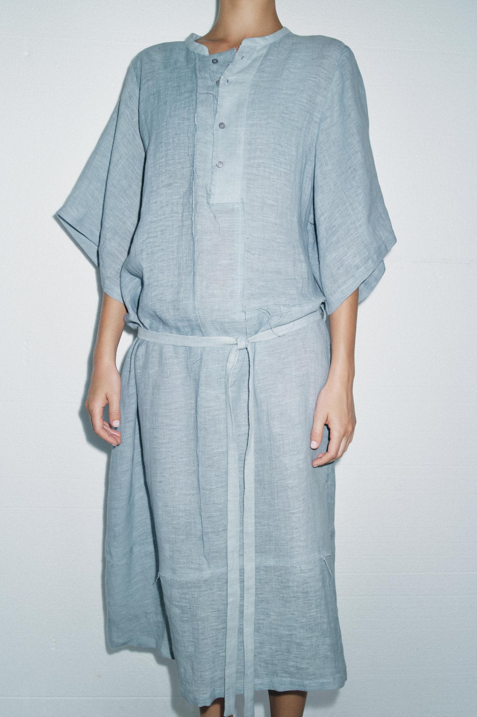 LIMITED EDITION LINEN SHIRT DRESS Product Image