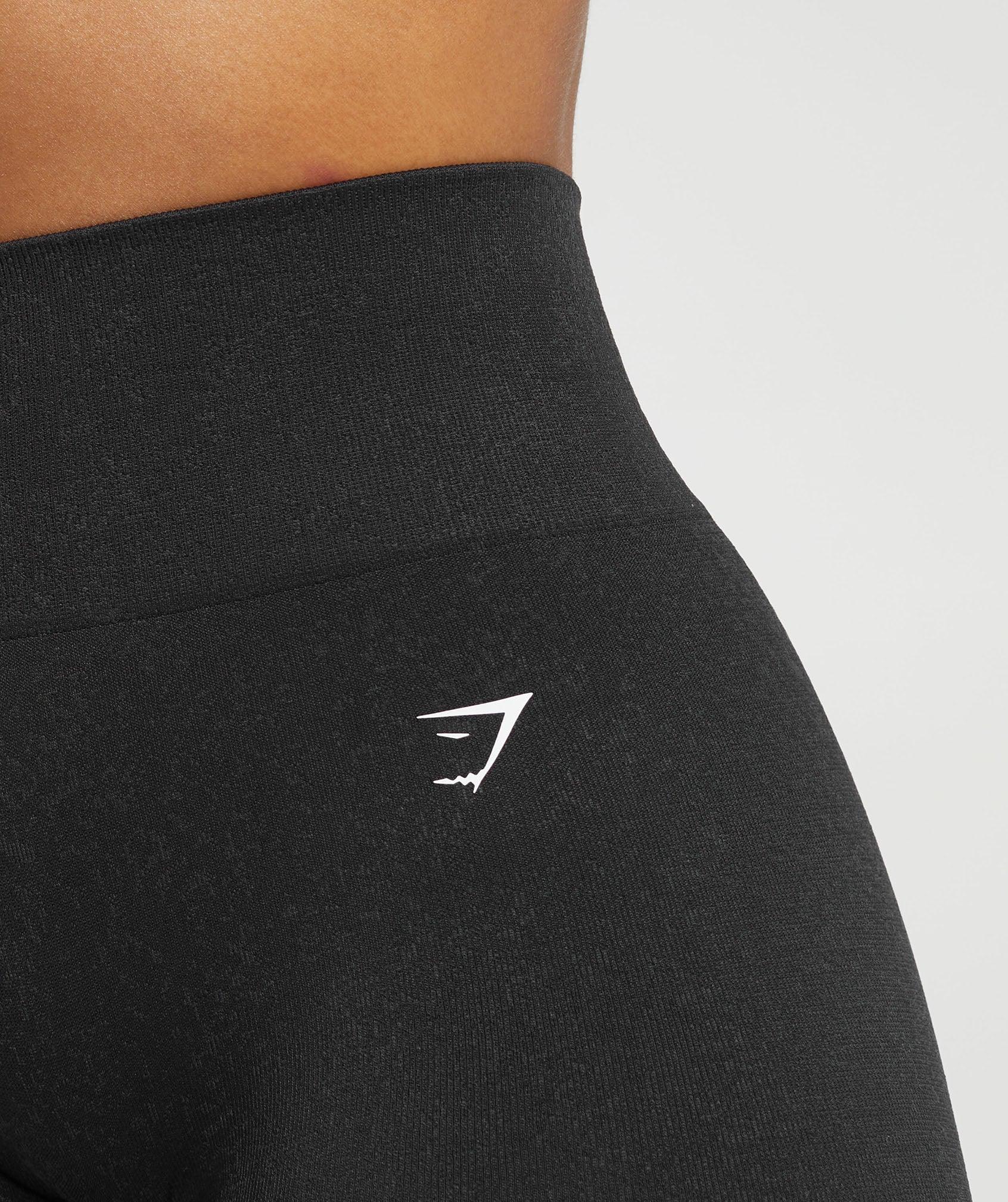 Gymshark Adapt Fleck Seamless Shorts - Black/Smokey Grey Female Product Image