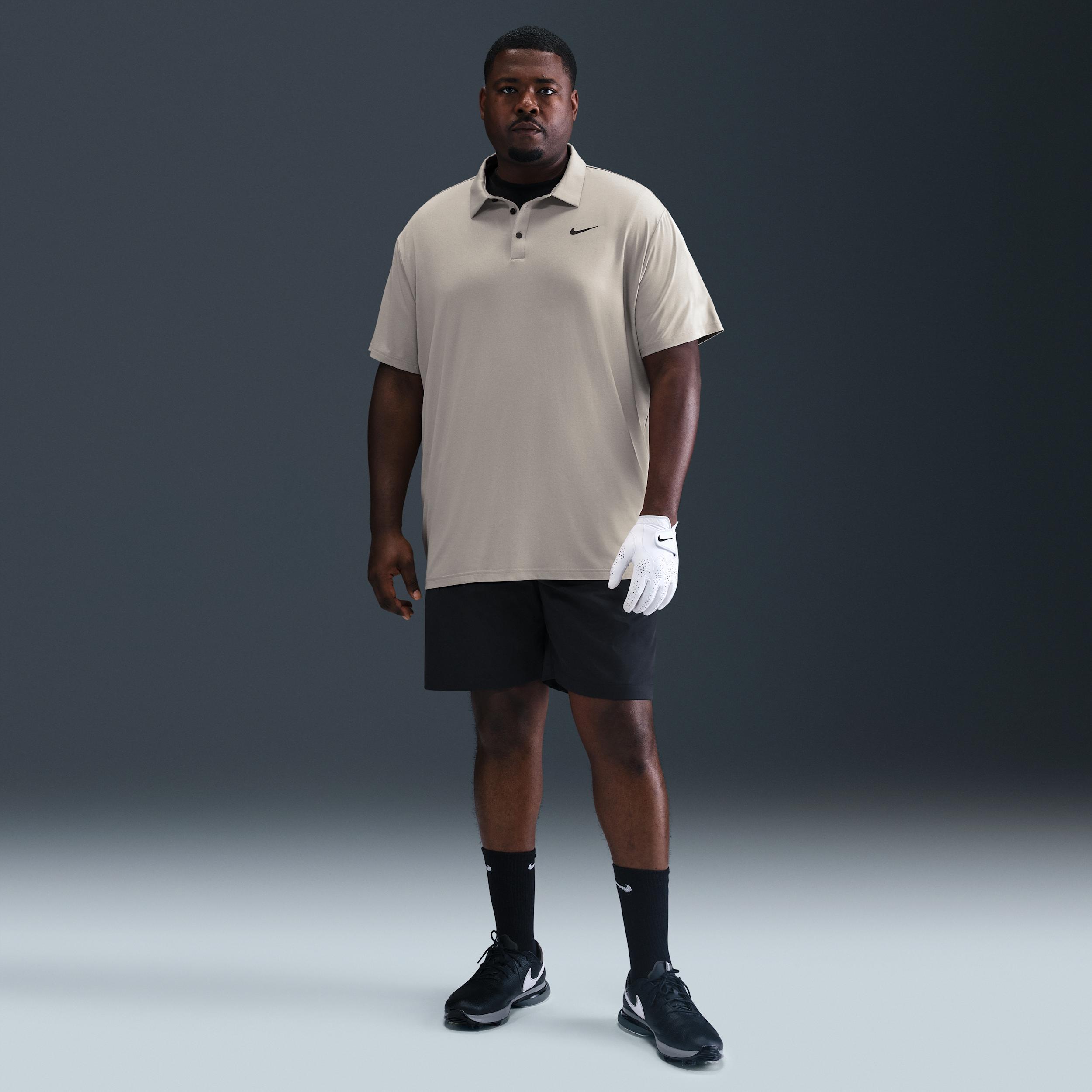 Nike Mens Tour Dri-FIT Heathered Golf Polo | FZ7473-009 Product Image