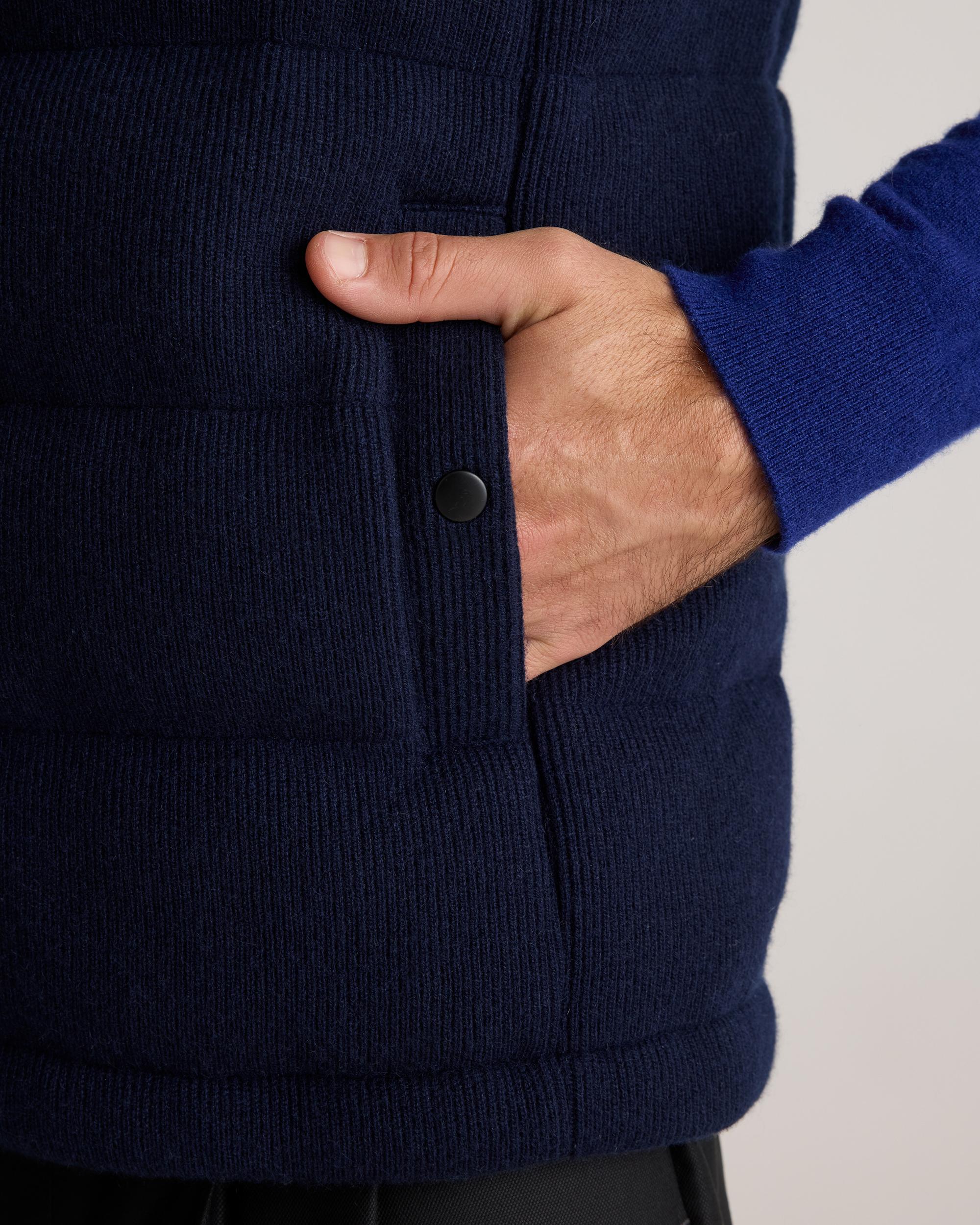 Quince | Men's Mongolian Cashmere Puffer Vest Product Image