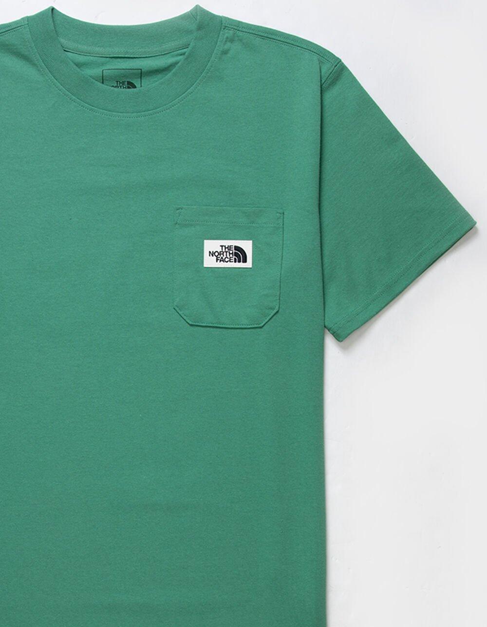 THE NORTH FACE Heritage Patch Pocket Mens Tee - GREEN Product Image