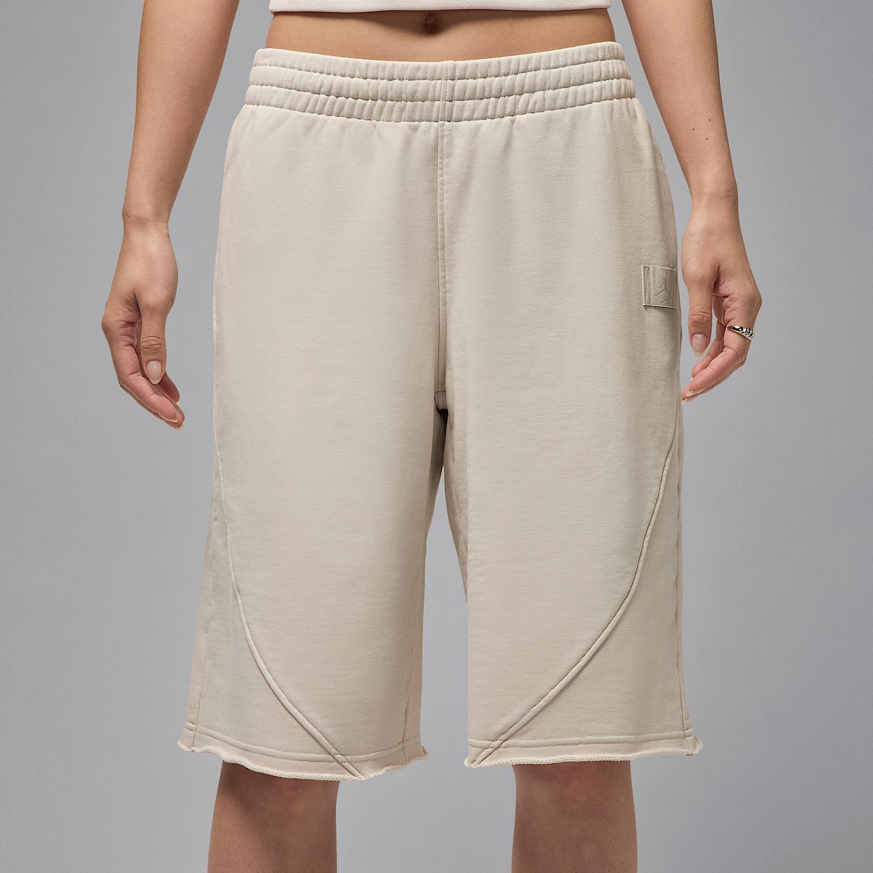 Womens Jordan Flight Fleece French Terry Big Shorts | IB9858-010 Product Image