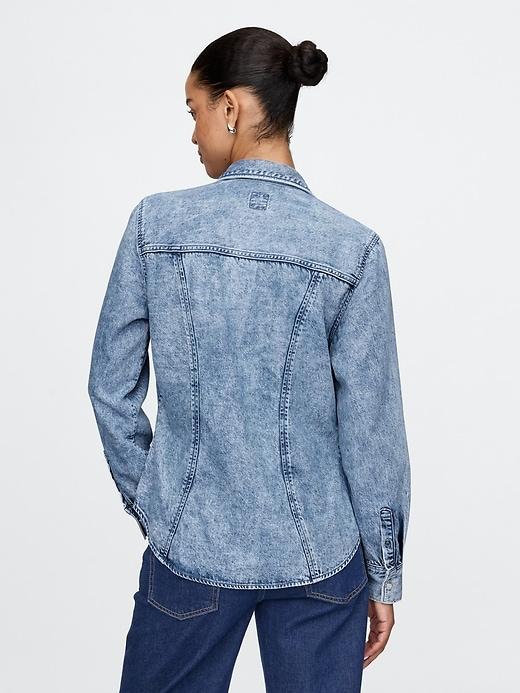 UltraSoft Denim Shirt Product Image