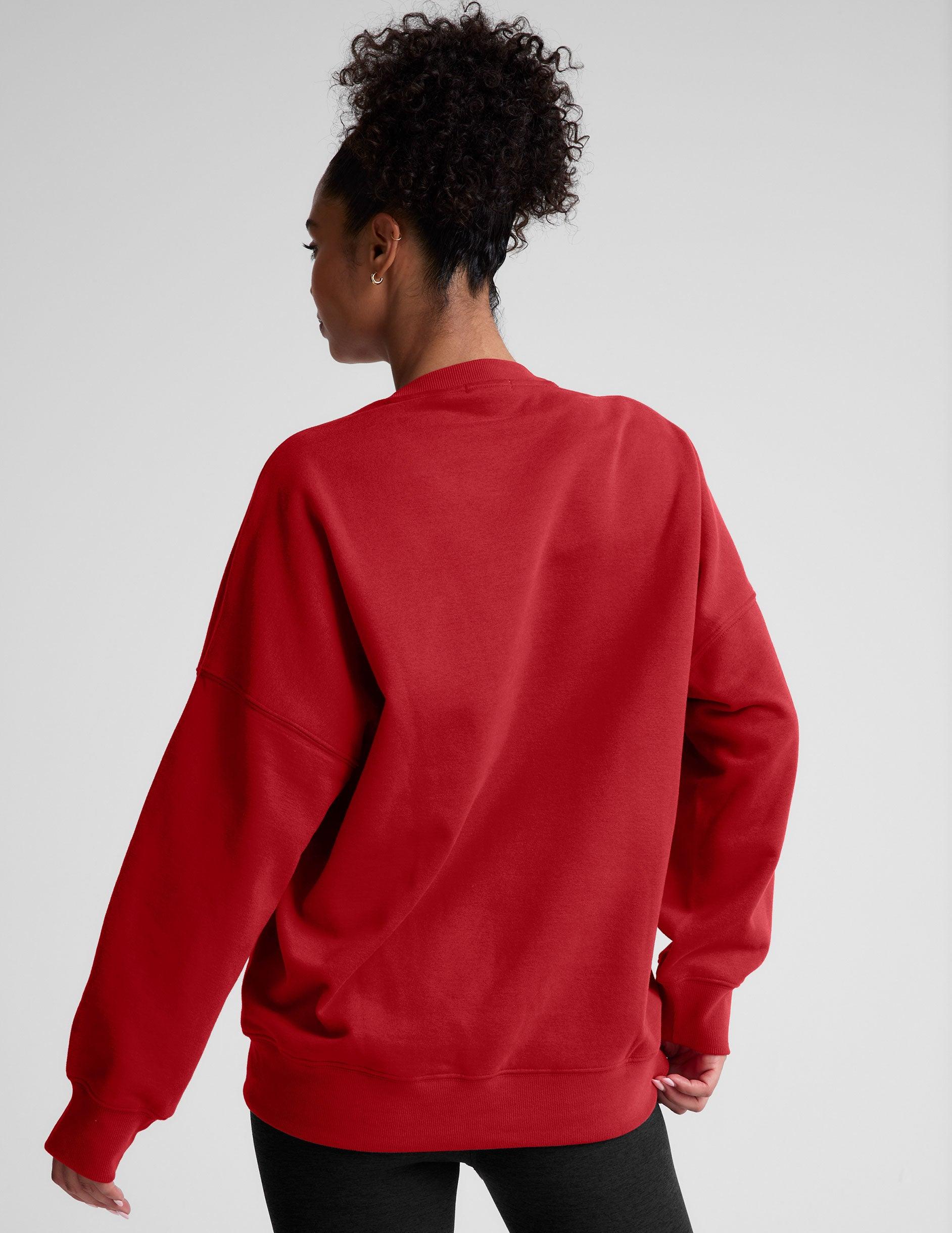 LuxeFleece Oversized Sweatshirt Product Image