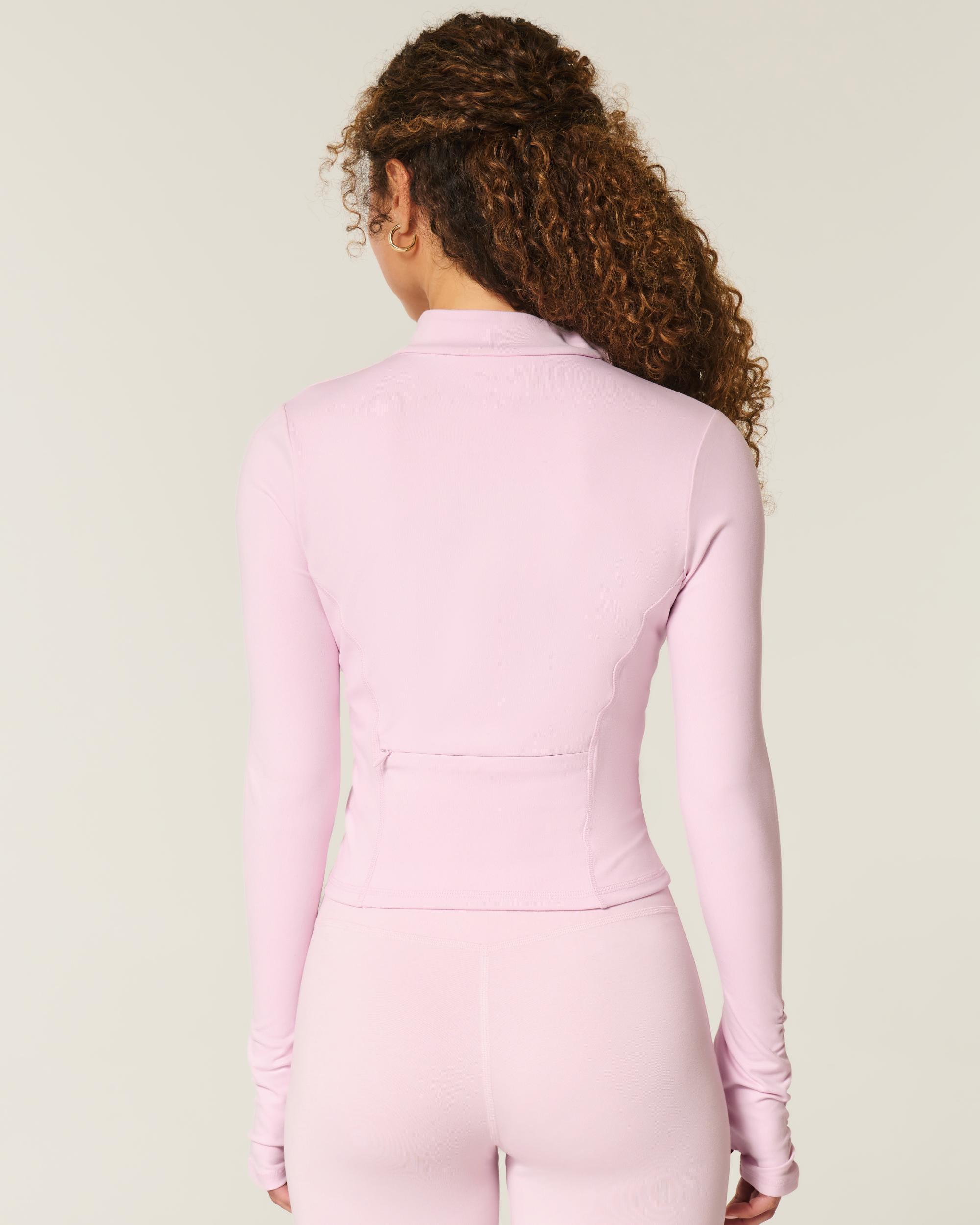 Gilly Hicks Active Recharge Bow Double Zip Jacket Product Image