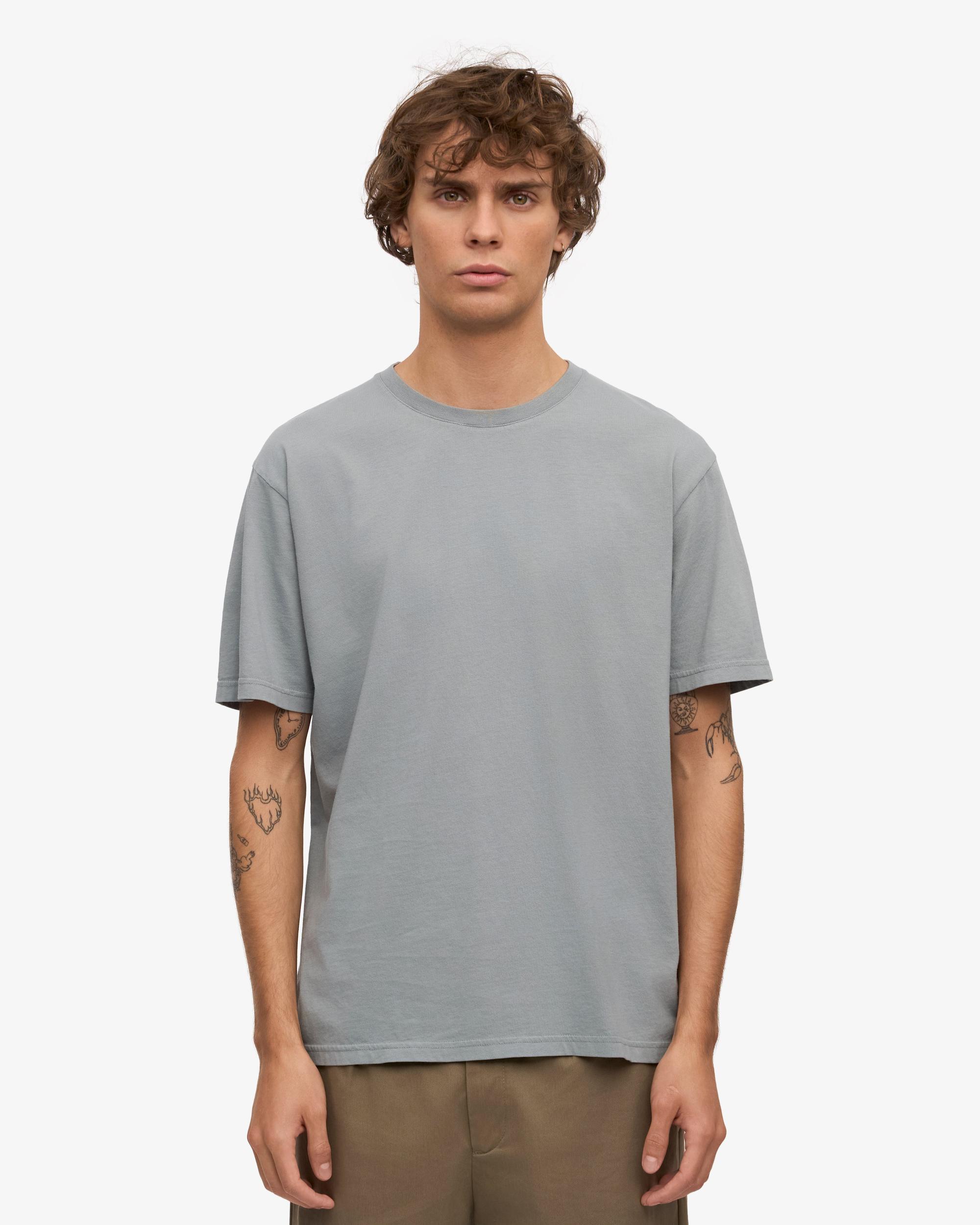 Classic Organic Tee - Steel Blue Product Image