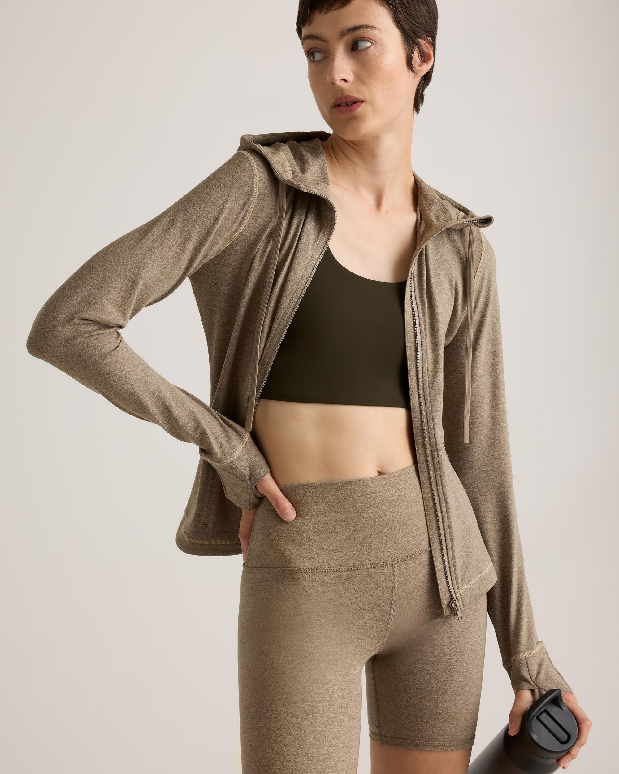 Quince | Women's Ultra-Soft Slim Fit Hooded Jacket Size XS, Polyester Product Image