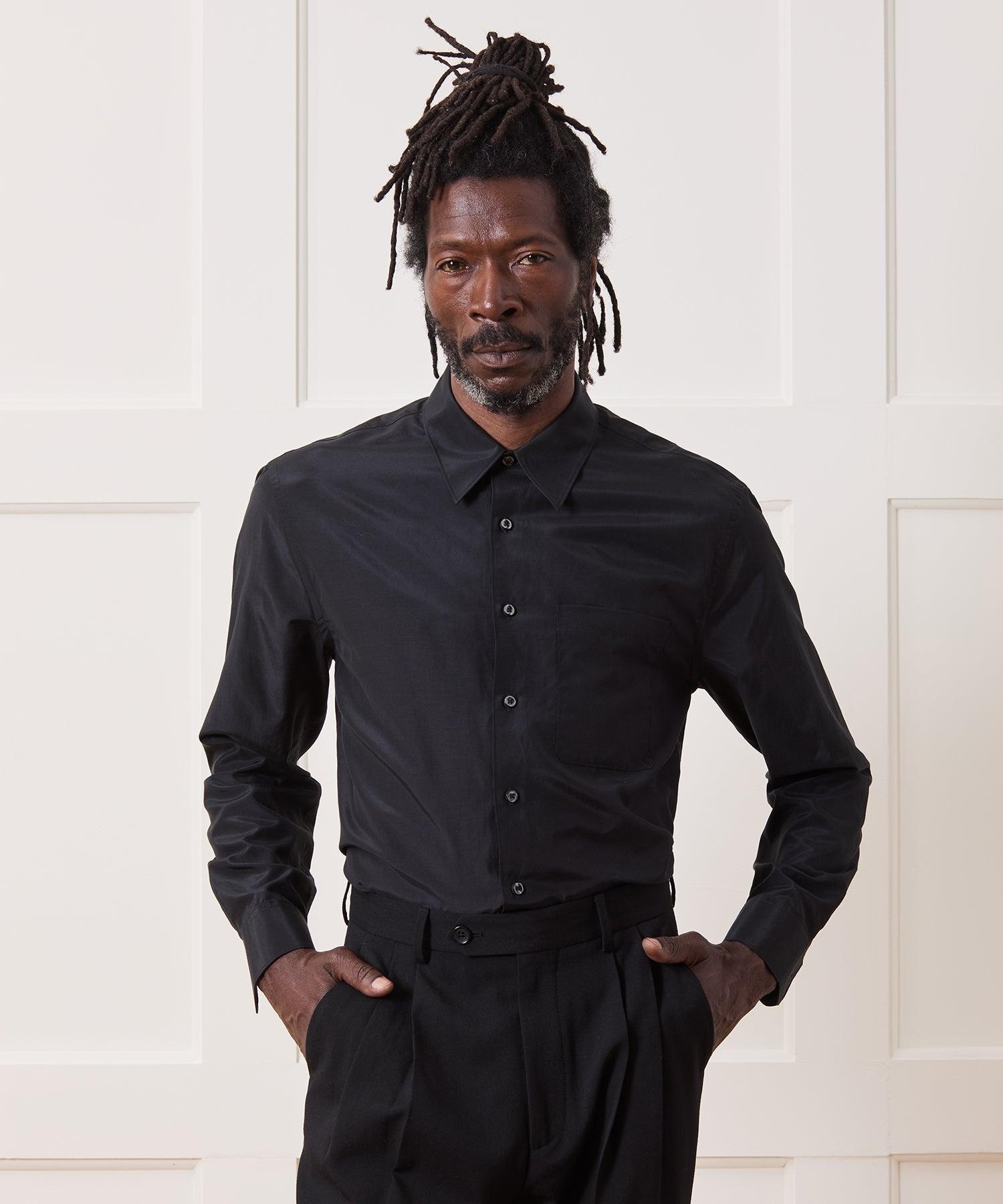 Cotton-Silk Big Shirt Product Image