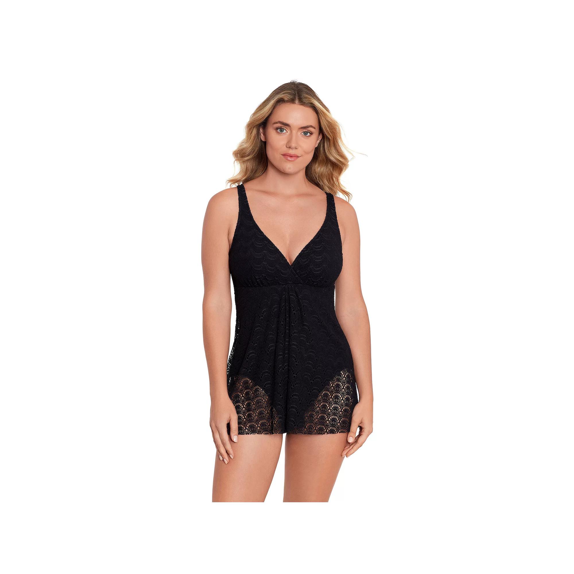 Women's Bal Harbour Scallop Crochet Swim Dress,  Product Image