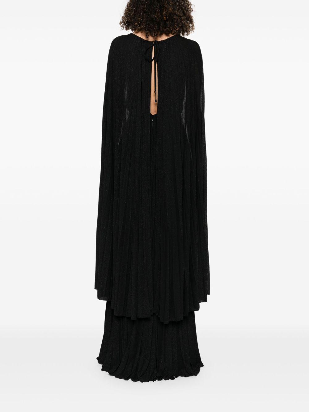 lurex cape gown  Product Image