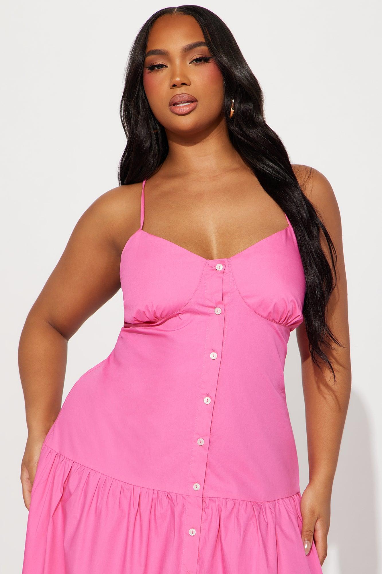 Kira Maxi Dress - Pink Product Image