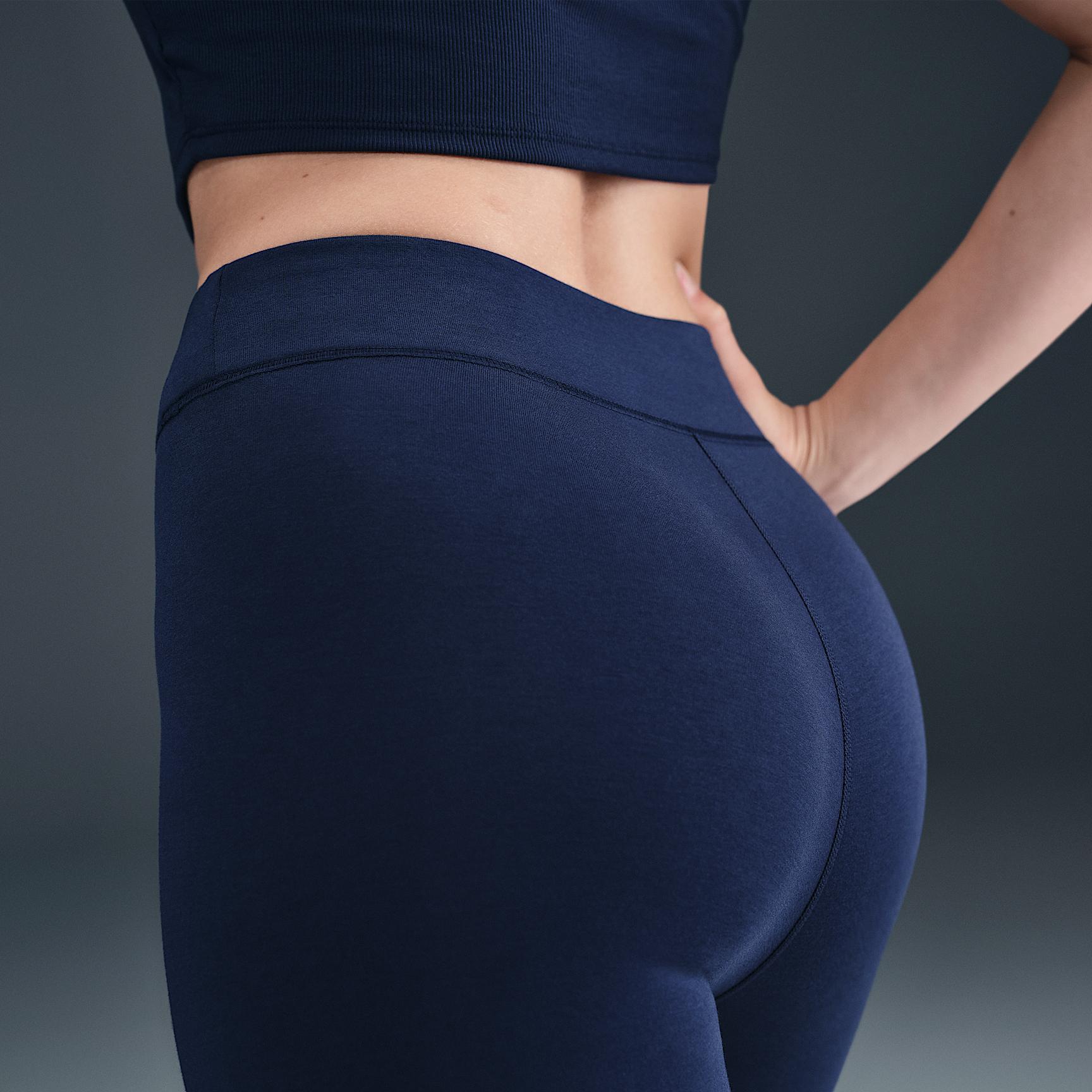 Womens Nike Sportswear Classic High-Waisted 7/8 Leggings | DV7789-410 Product Image