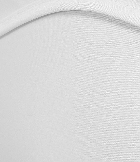 Allison & Kelly Satin 3D Floral Spaghetti Strap Scoop Neck Dress Product Image