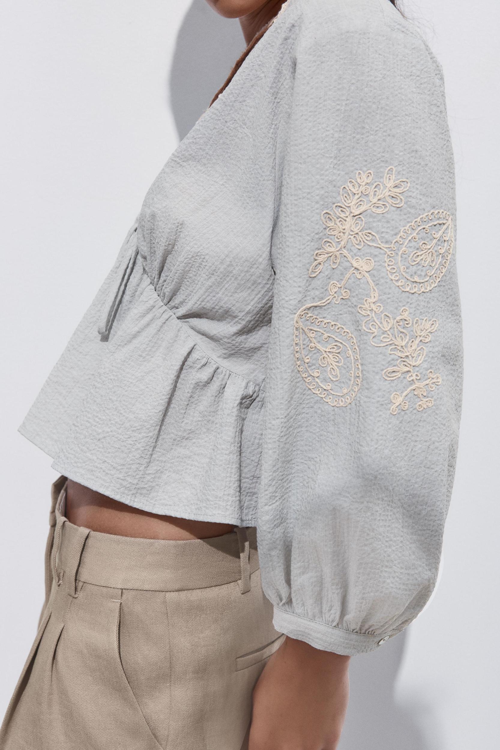 EMBROIDERED RUSTIC TOP Product Image