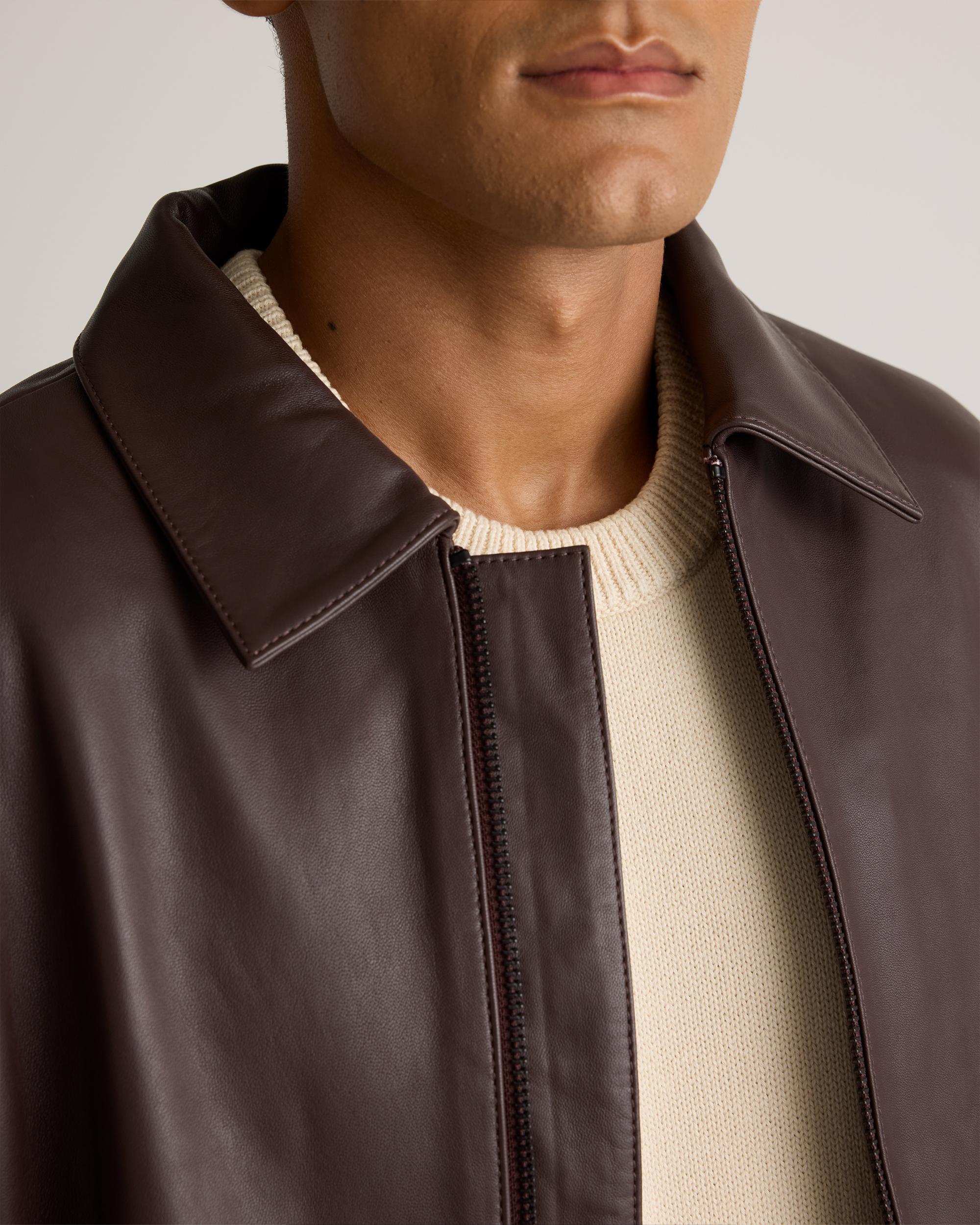 Quince | Men's Harrington Jacket Leather Product Image