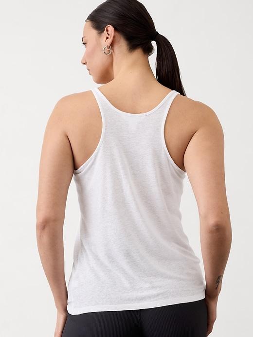 Getaway Linen Blend Tank Product Image
