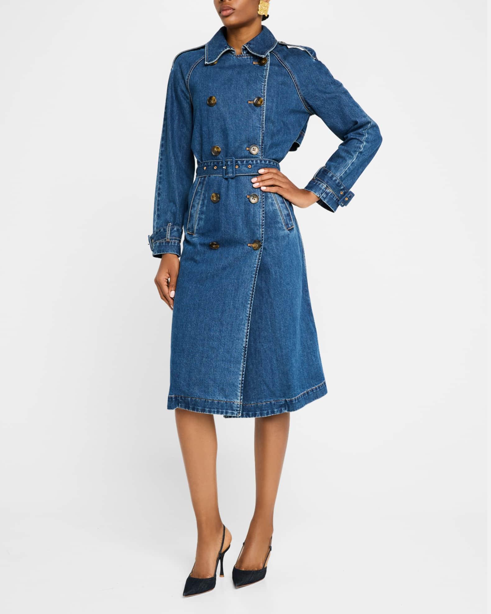 Zuma Denim Trench Coat Product Image