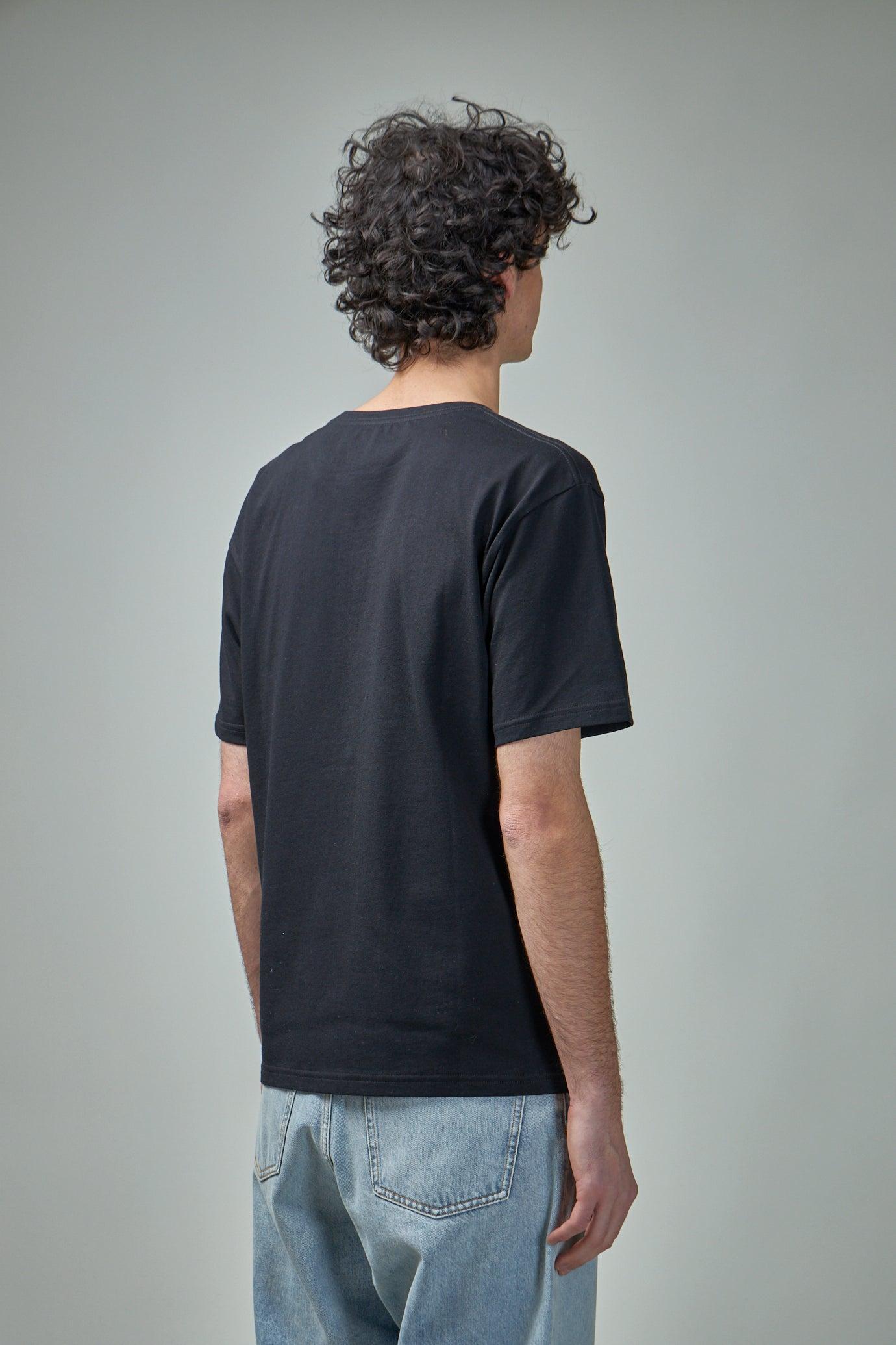 VALENTINO Crew Neck Short Sleeves T-shirts In Black Product Image