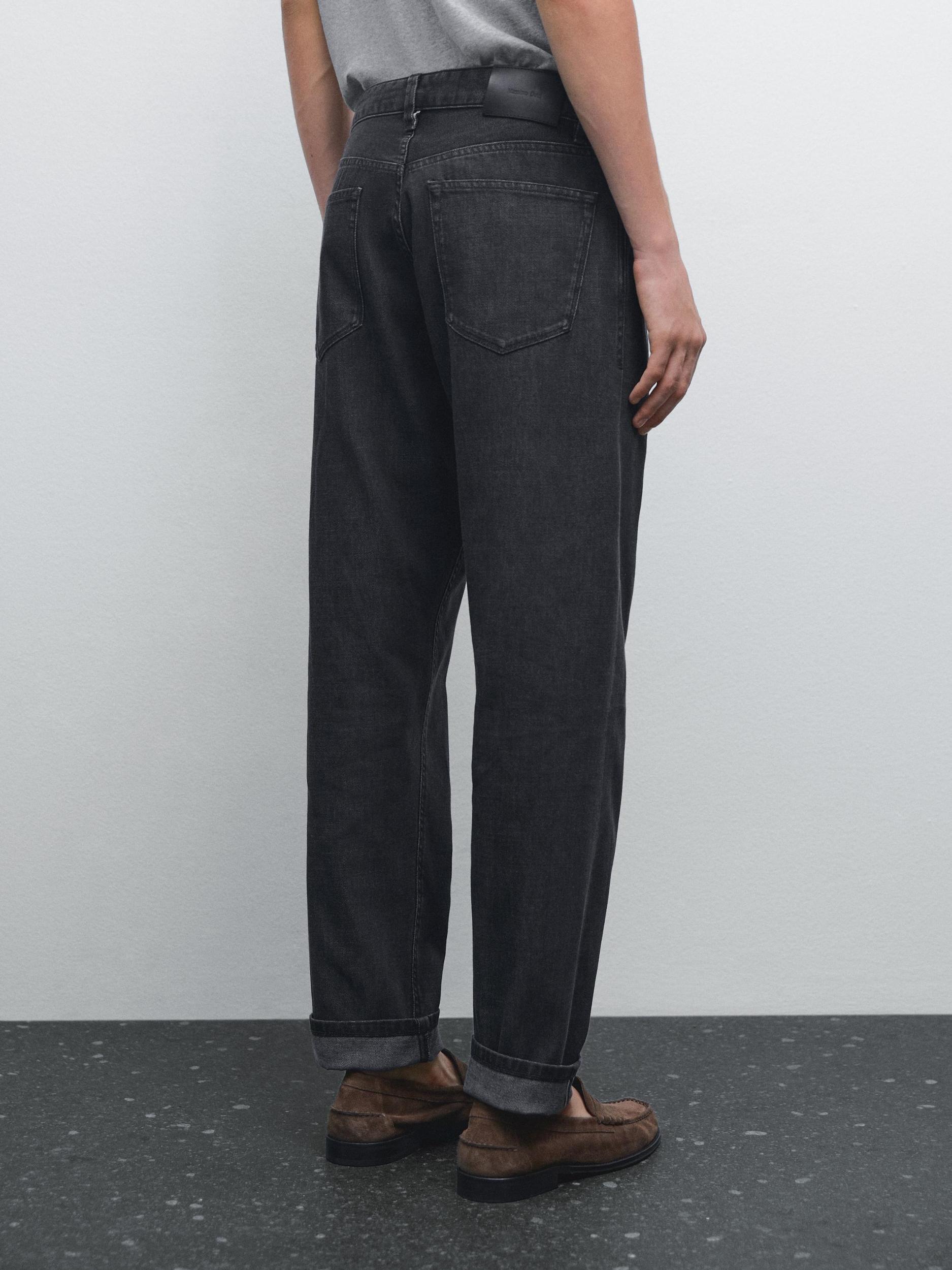 Selvedge fit jeans Product Image