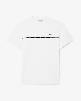 Lacoste Trim Cotton Jersey T-shirt Product Image