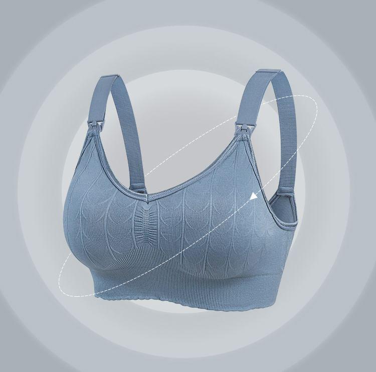 Maternity Plain Wireless Bra Product Image