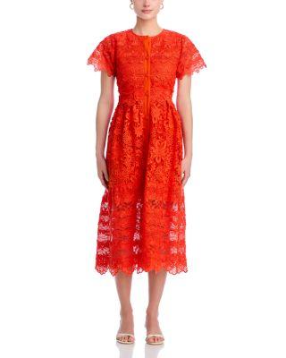 Hibiscus Lace Dress Product Image