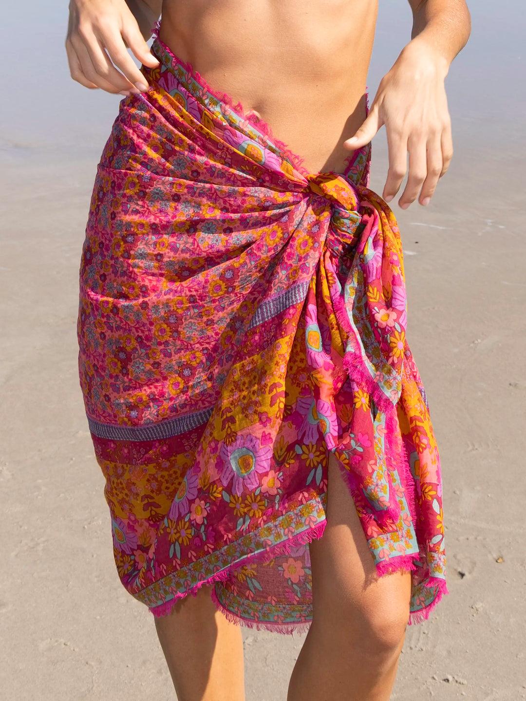 Printed Cotton Sarong Product Image