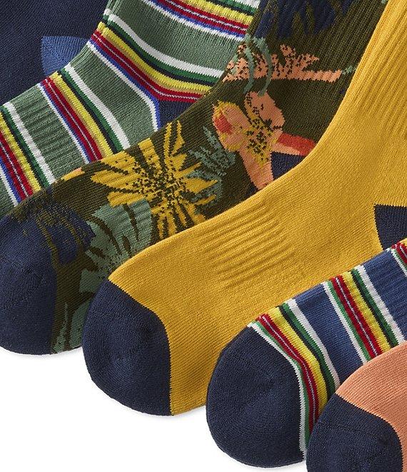 Polo Ralph Lauren Surf Club Bear 6-Pack Socks Product Image