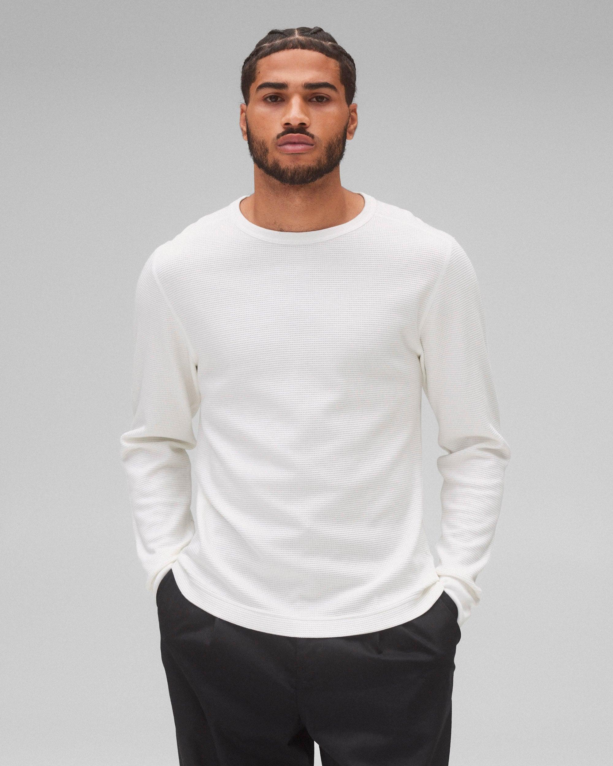 Lightweight Waffle Standard Long Sleeve Male Product Image