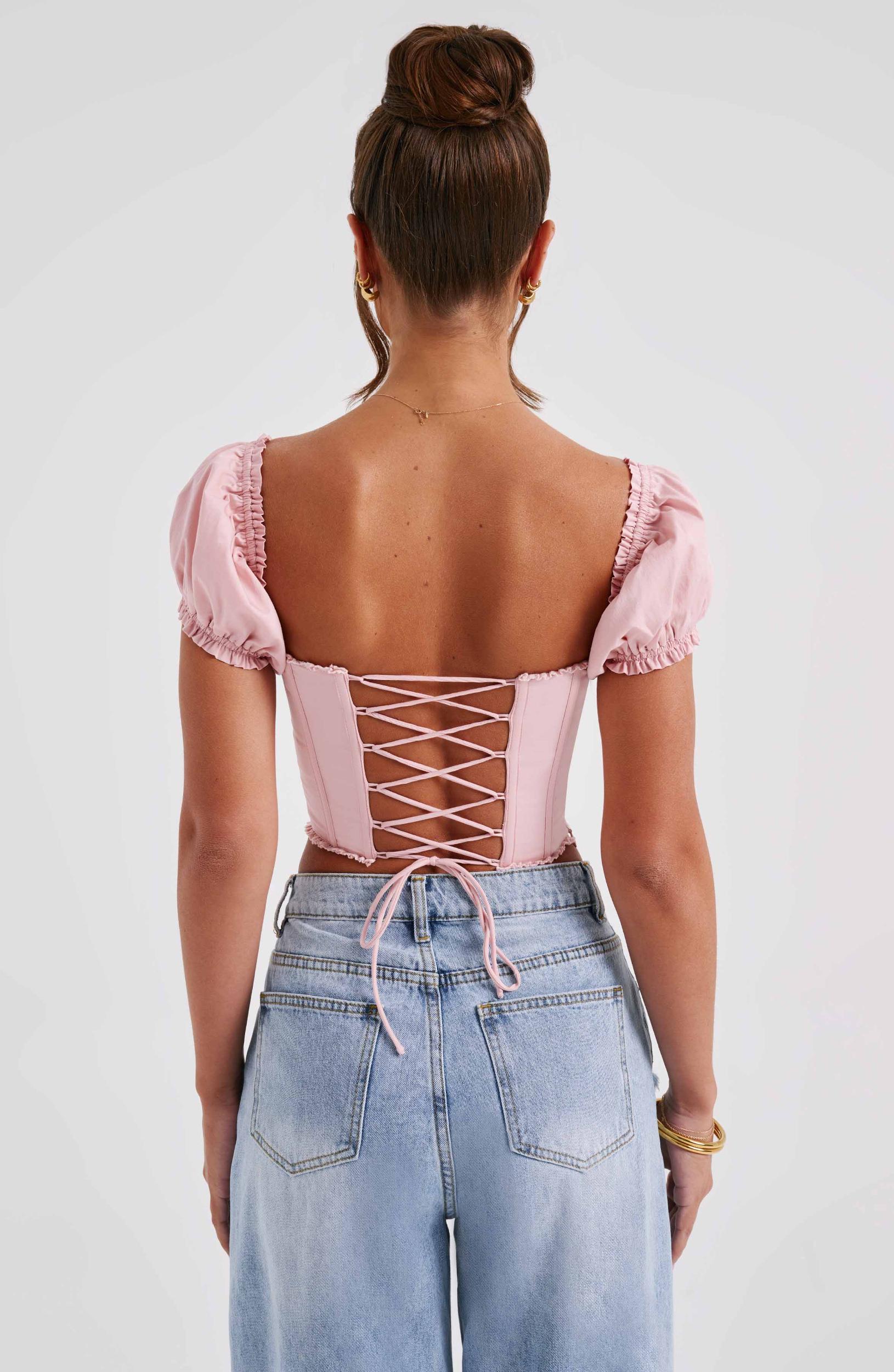 Matilda Corset - Blush Product Image