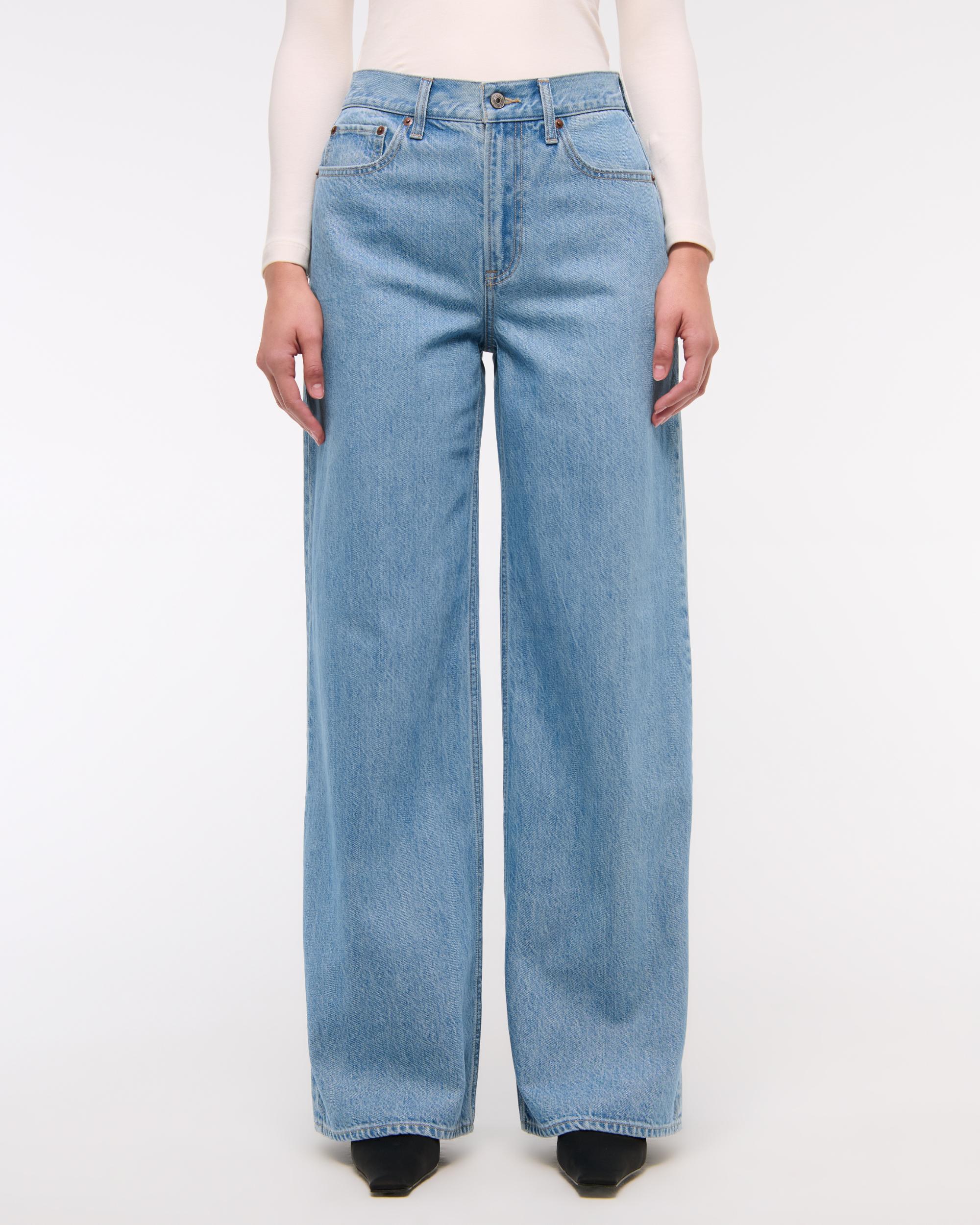 High Rise Wide Leg Jean Product Image
