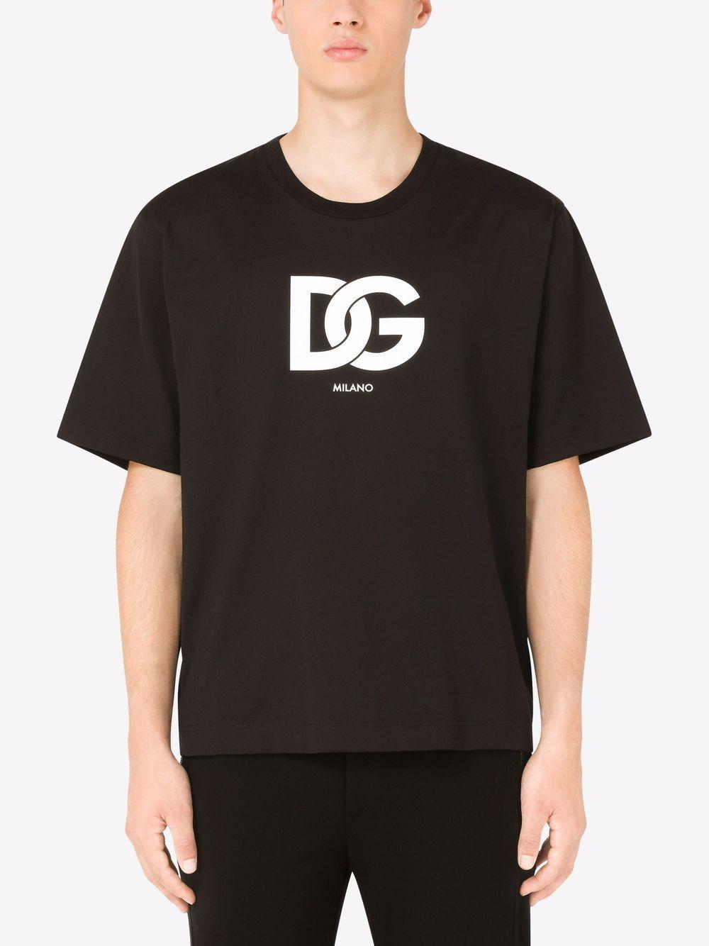 DG-logo cotton T-shirt Product Image