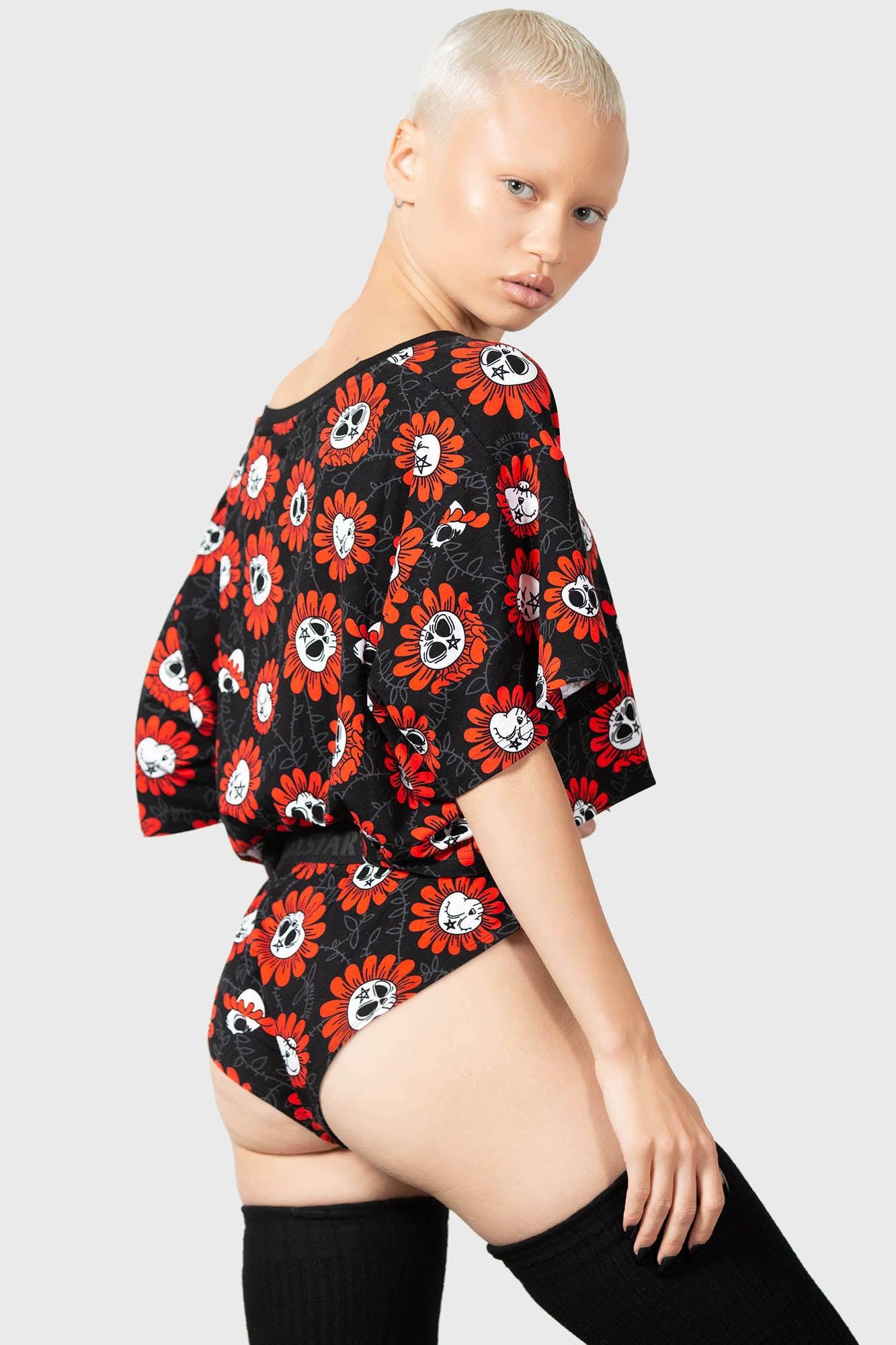 Gloomy Garden V-Neck Top Product Image