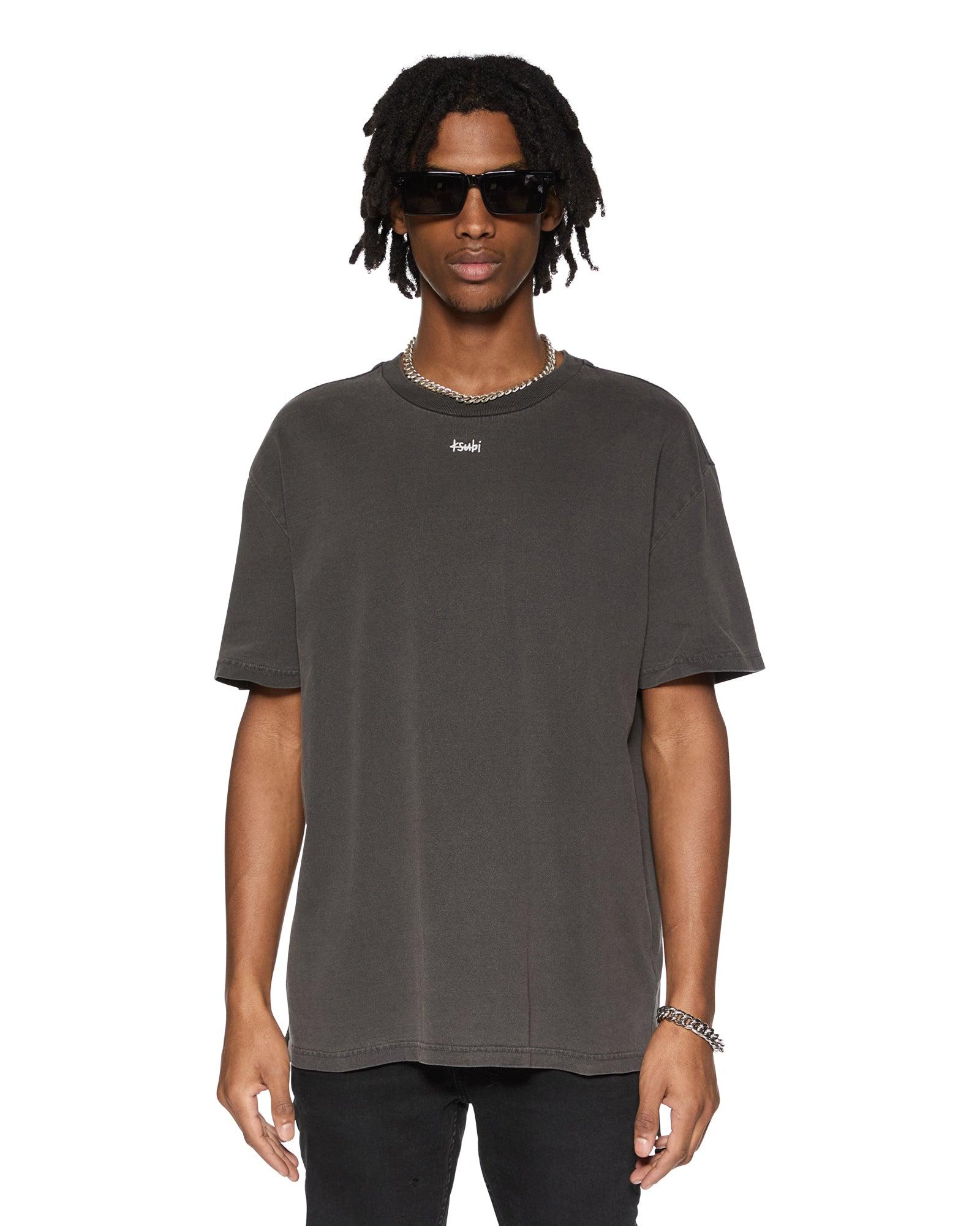 EAGLE BIGGIE SS TEE FADED BLACK Male Product Image