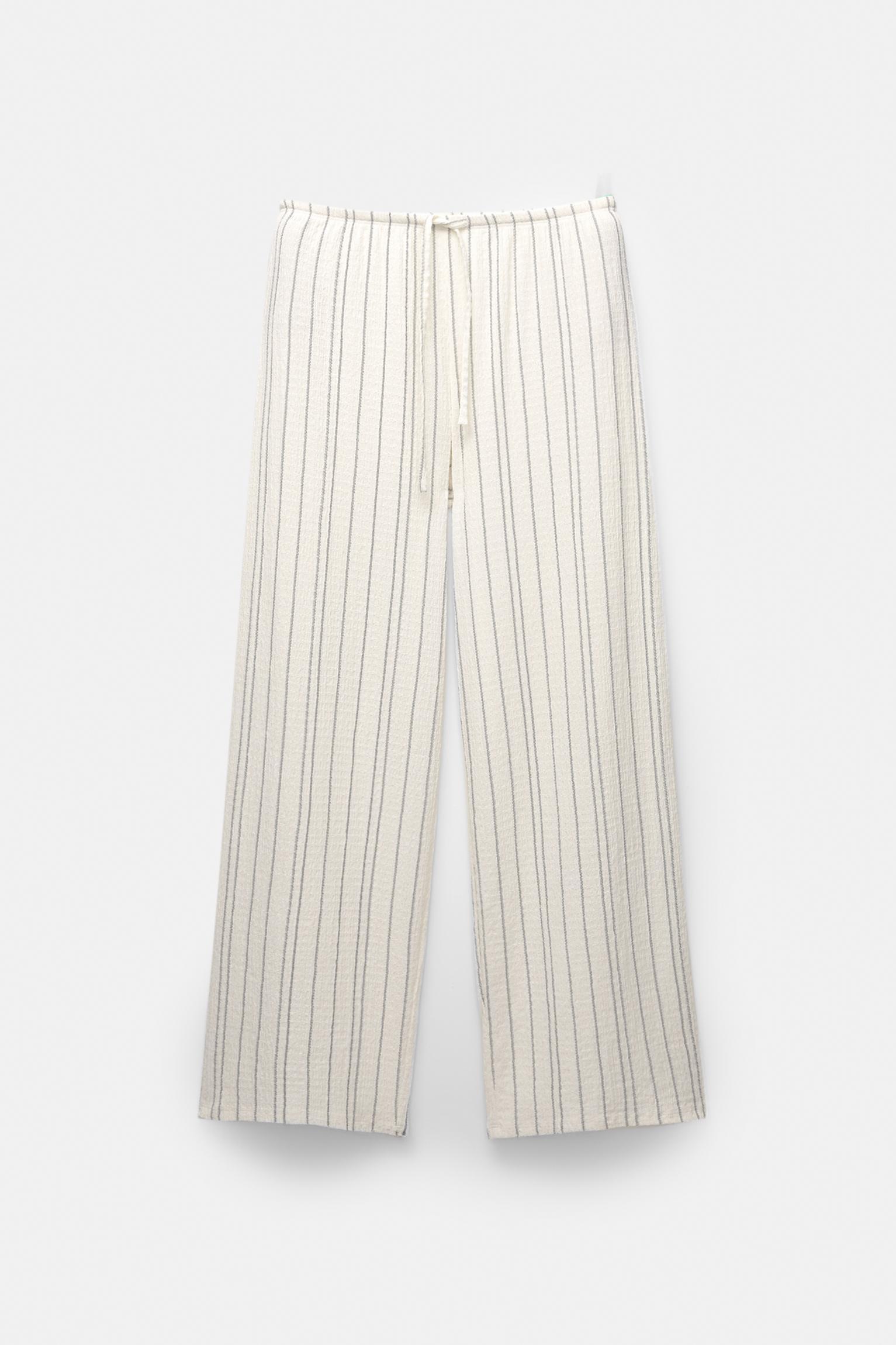 Rustic striped pants Product Image