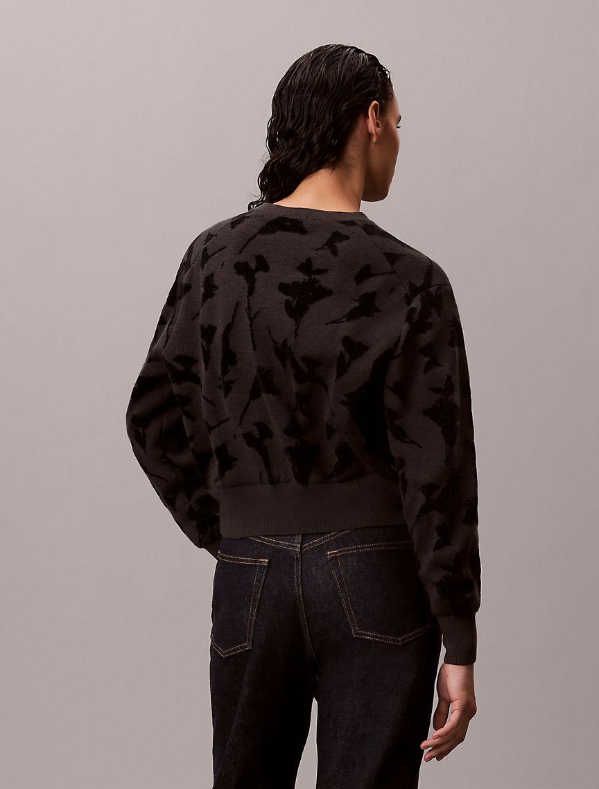 Textured Jacquard Cardigan Product Image