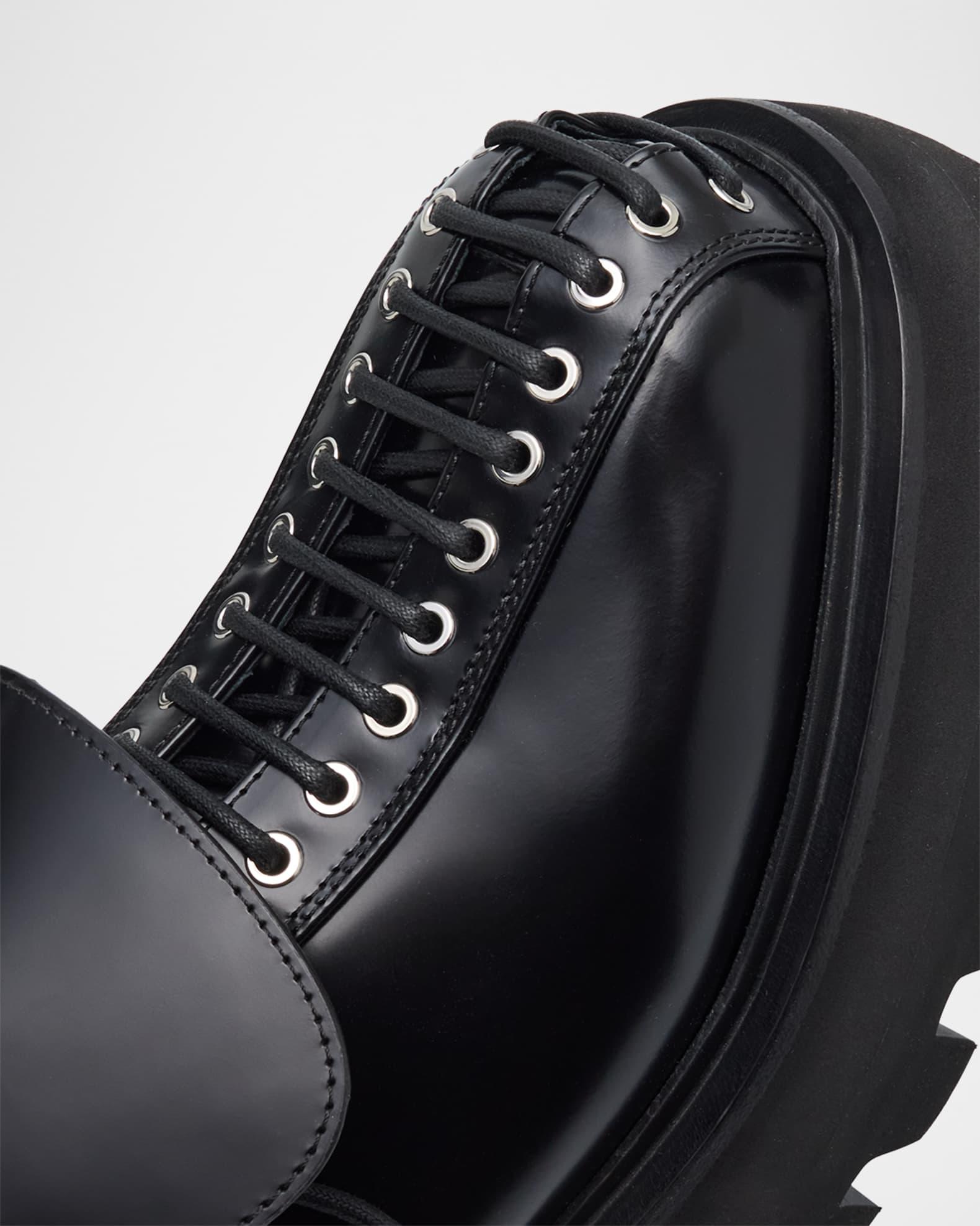 Men's Sofa Lug Sole Lace-Up Loafers Product Image