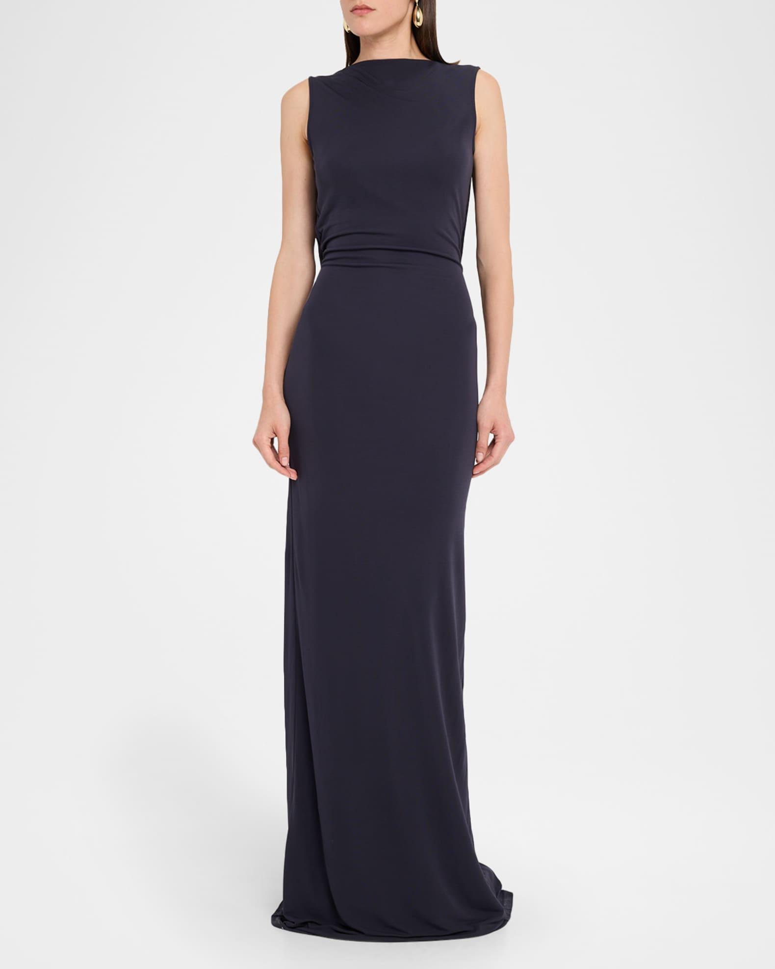 Basha Cowl-Back Gown Product Image