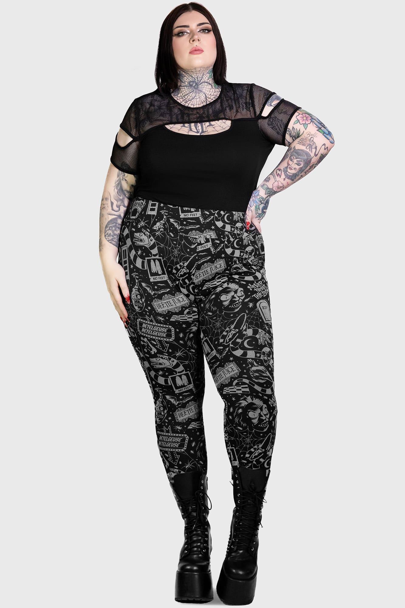 Never Trust The Living Leggings Female Product Image