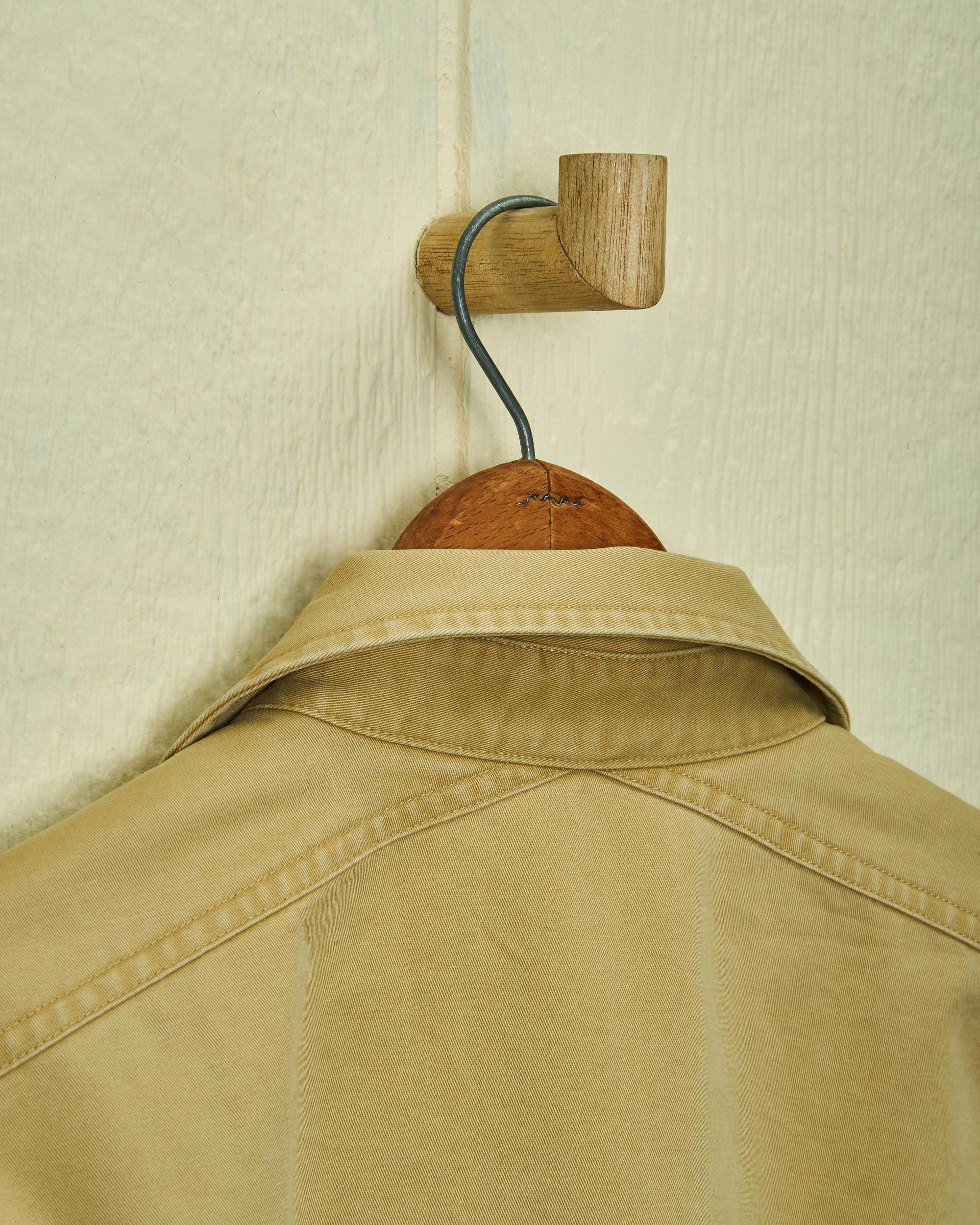 MacArthur Shirt in Khaki Twill Product Image