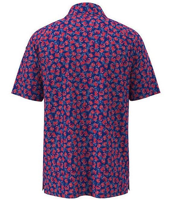 Callaway Novelty Crab Printed Short Sleeve Golf Polo Shirt Product Image