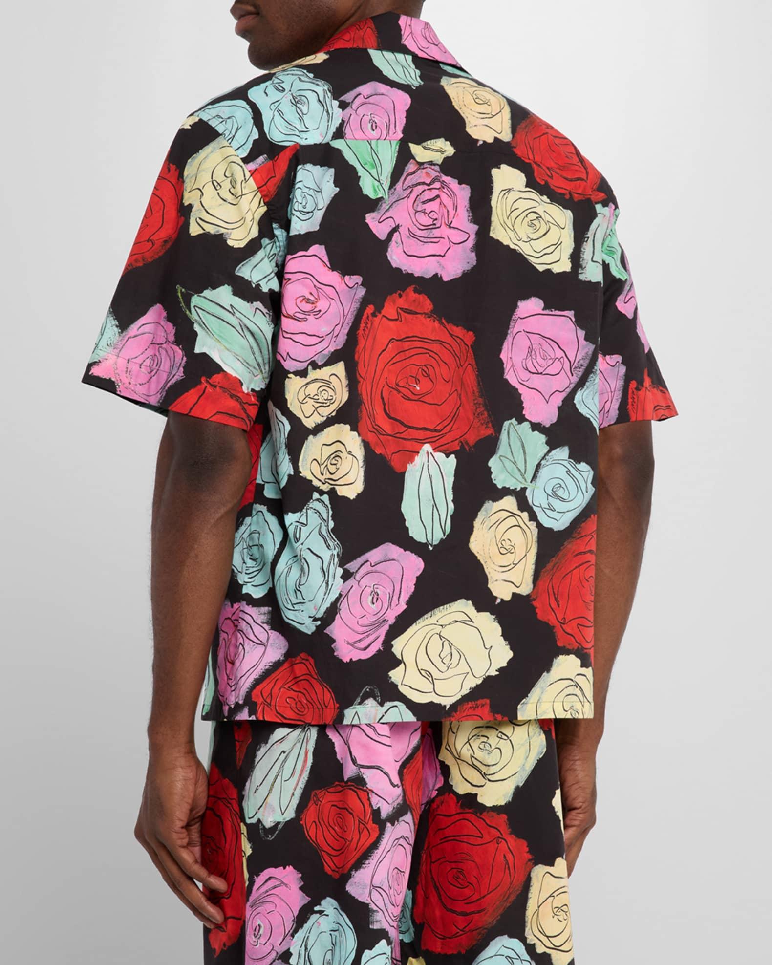 Men's Medium Roses Camp Shirt Product Image