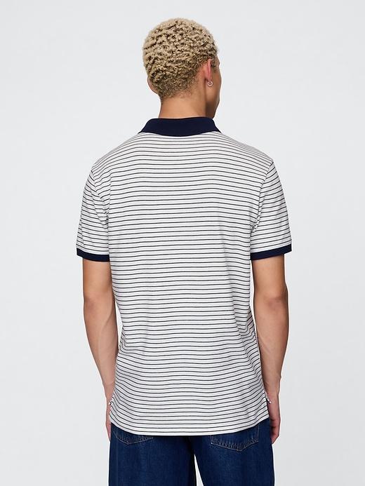 Pique Polo Shirt Product Image