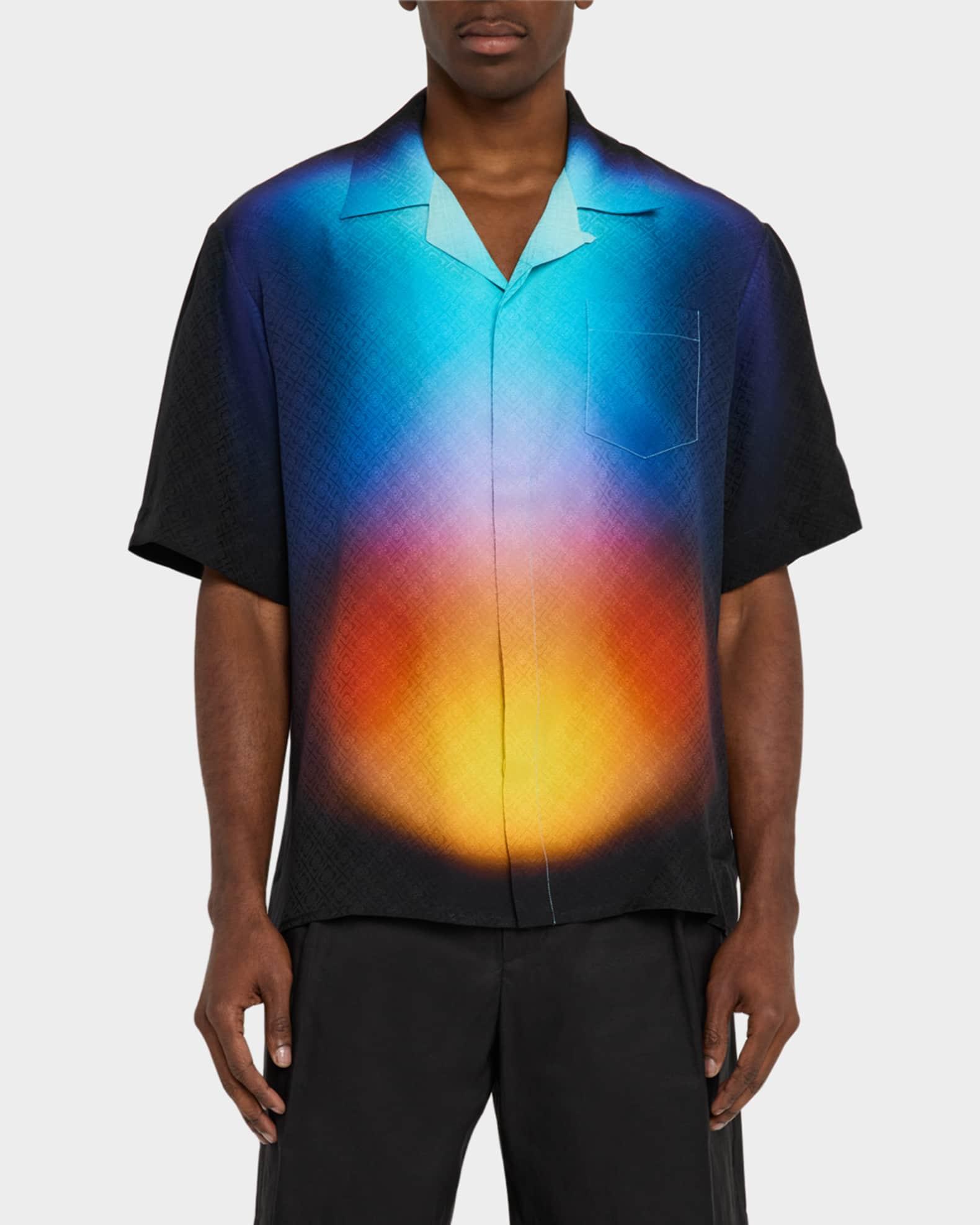 Men's Gradient Silk Shorts Product Image