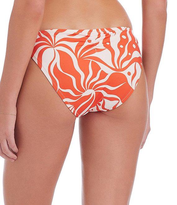 Sanctuary Sol Searcher Abstract Sun Print Cinch Back Hipster Swim Bottom Product Image